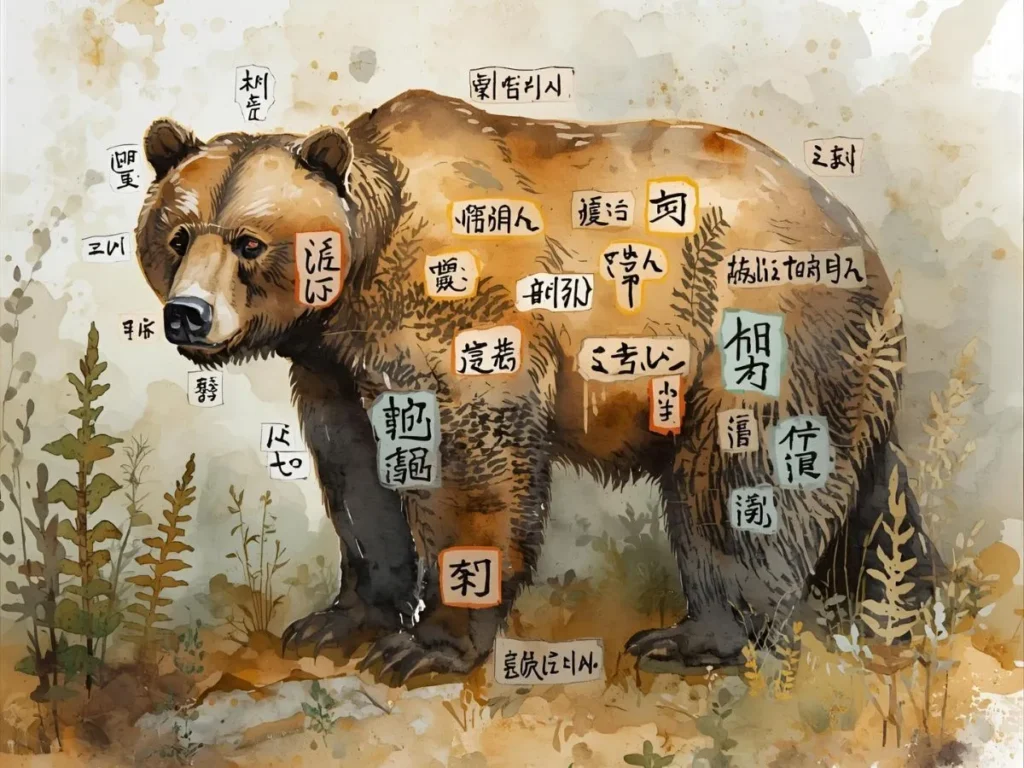 Bear in Different Native American Languages