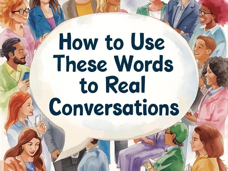 How to Use These Words in Real Conversations