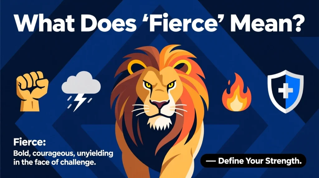 What Does āFierceā Mean?