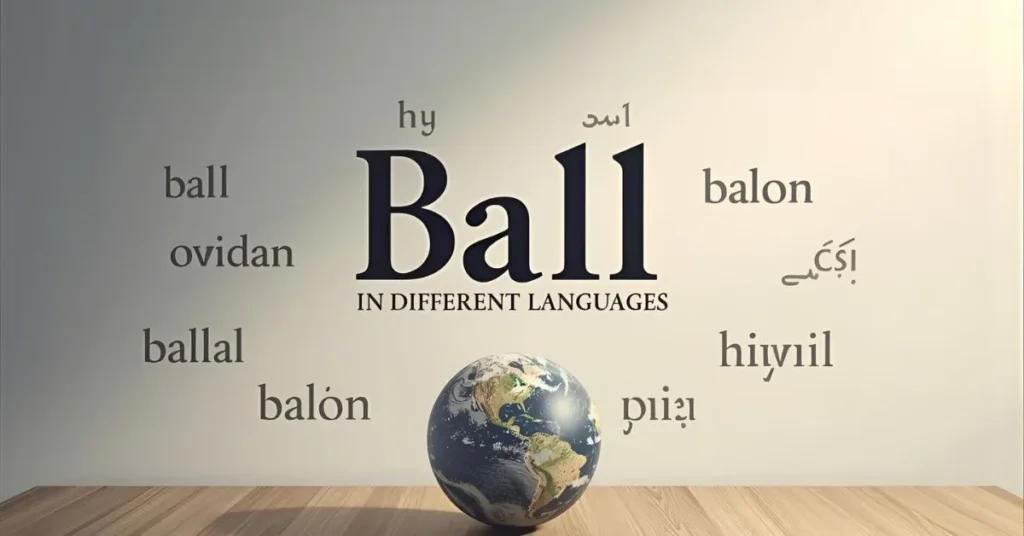 Meaning of the Word "Ball"