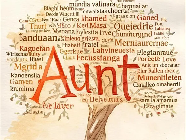 Aunt in different languages