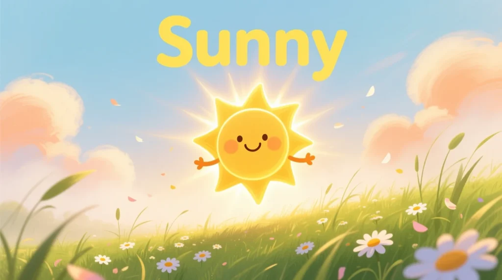 Meaning of the Word “Sunny”