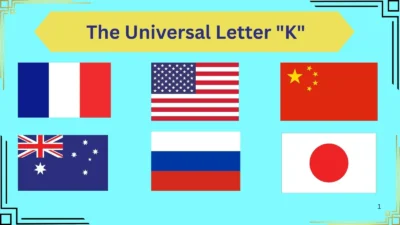The Universal Letter "K"