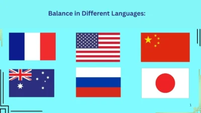 Balance in Different Languages: