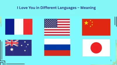 I Love You in Different Languages – Meaning