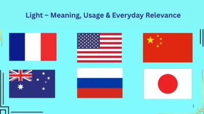 Light Meaning, Usage & Everyday Relevance