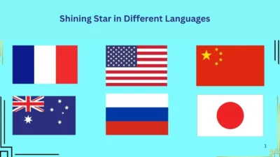 Shining Star in Different Languages
