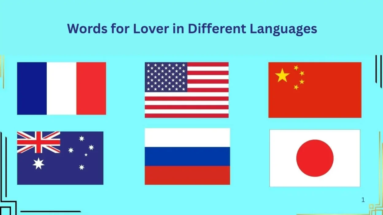 Words for Lover in Different Languages