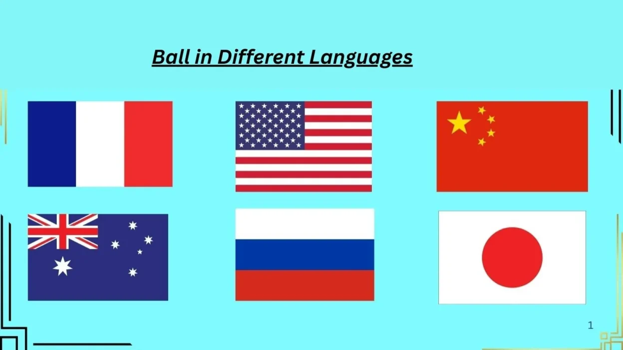 Ball in Different Languages