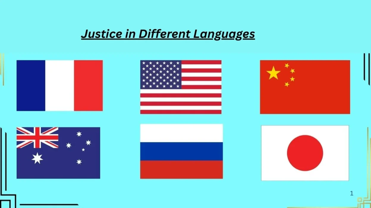 Justice in Different Languages