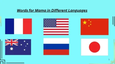 Words for Mama in Different Languages