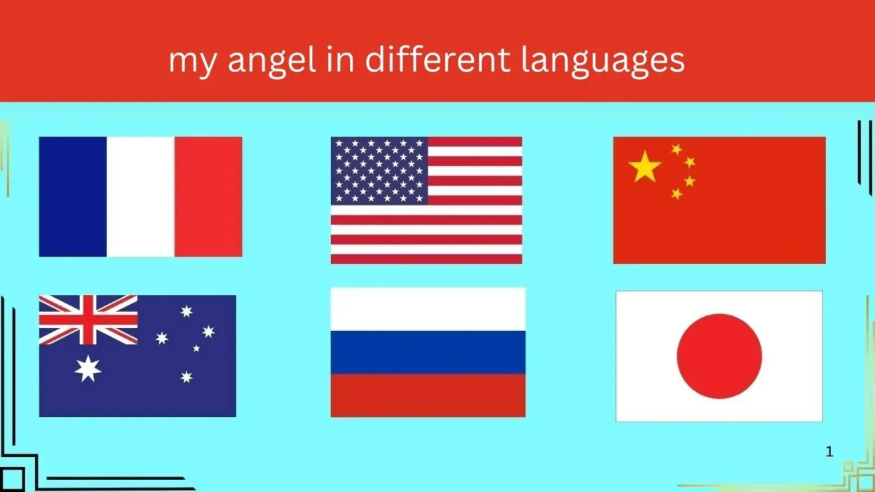 My Angel in Different Languages 🌍💫