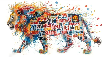 Lion in 70 Languages Meaning