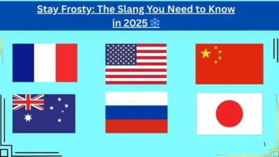 Stay Frosty: The Slang You Need to Know in 2025