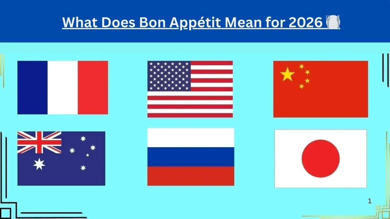 What Does Bon Appétit Mean for 2026
