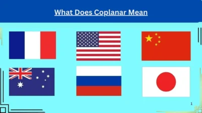 What Does Coplanar Mean