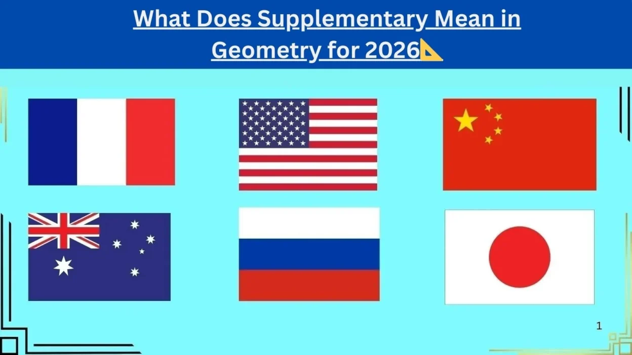 What Does Supplementary Mean in Geometry for 2026