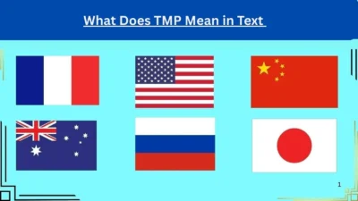 What Does TMP Mean in Text