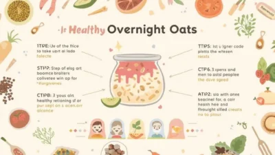 Healthy Overnight Oats Recipe For Weight Loss
