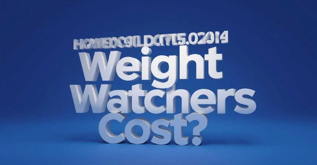 How Much Does Weight Watchers Cost